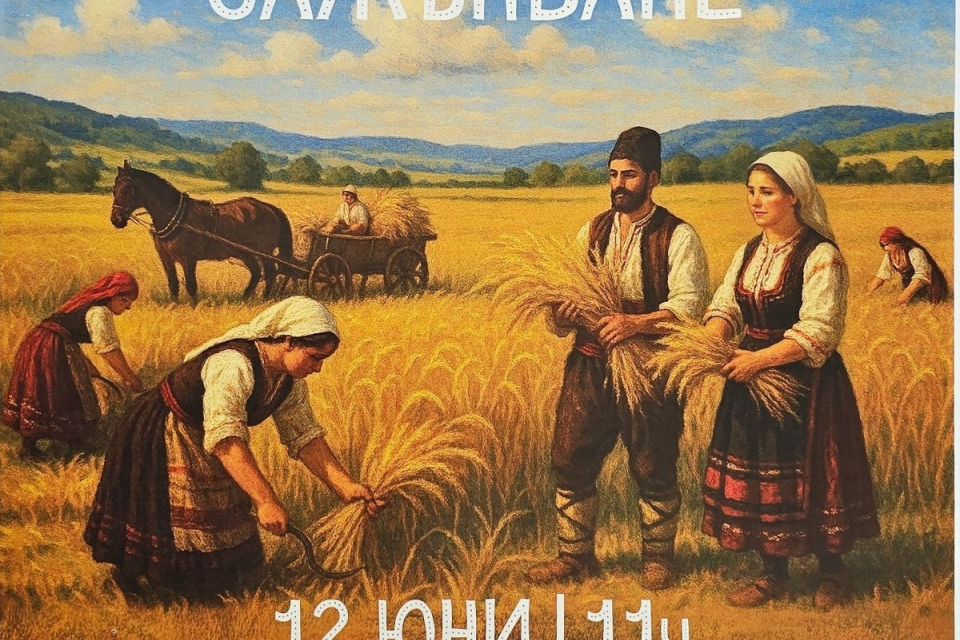На 12 юни 2025 г., от 11:00 часа, в масивите на село Търнава, община „Тунджа“ ще се проведе официалното откриване на жътвената кампания в община „Тунджа“...