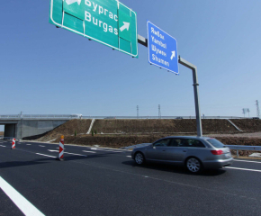 От 18 юни ще бъде ограничено движението в посока Бургас в участъка между 157-ми и 162-ри км на АМ „Тракия“