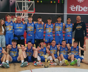 Баскетболният тим на Ямбол спечели Купата на Българската федерация по баскетбол 2023 при юношите до 16-годишна възраст