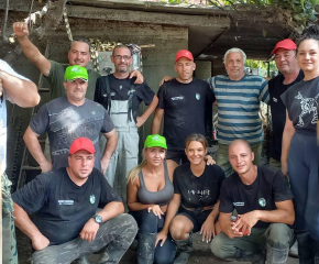 Доброволци от община Сливен помагаха в село Богдан