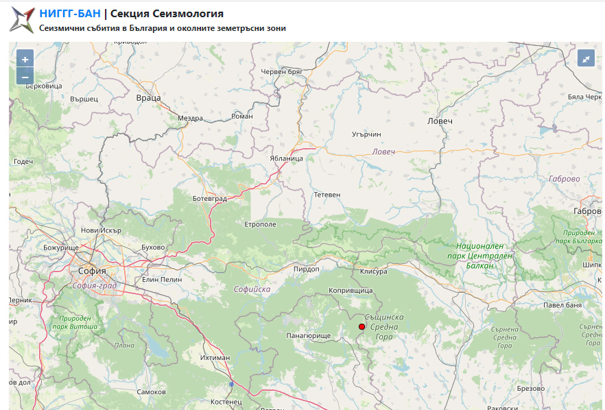 Две земетресения са регистрирани тази сутрин на територията на България.
Това сочи справка на сайта на Национален институт по геофизика, геодезия и география...