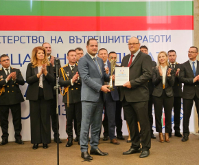 Главен инспектор Марио Климентов получи приза „Полицай на годината”