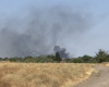 Гуми, треви и изоставени постройки се запалиха в местността Нови лозя