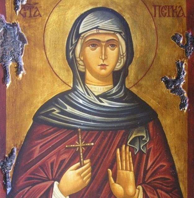 Православната църква почита паметта на св. Параскева Търновска, наричана у нас св. Петка Българска.
Света Петка е една от най-обичаните и почитани светици...