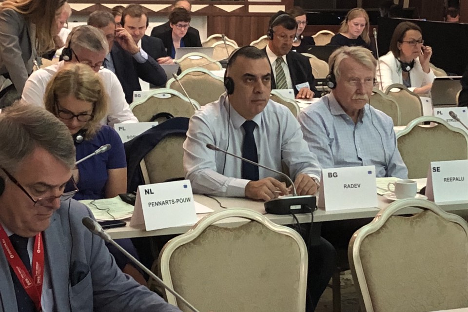 Кметът на Сливен Стефан Радев участва днес в онлайн заседание на Комисията по околна среда, изменение на климат и енергетика на Комитета на регионите....
