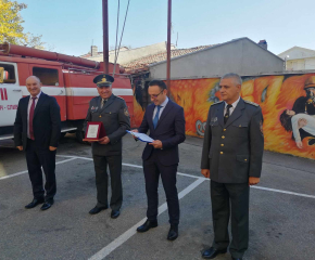 Комисар Денчо Чомаков застава начело на Регионална дирекция „Пожарна безопасност и защита на населението” в Сливен