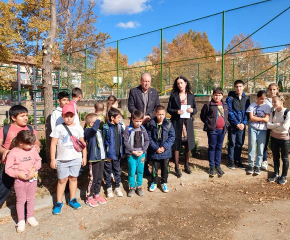 Нова площадка за фитнес на открито зарадва децата в Болярово