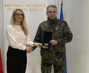 Областният управител Биляна Кавалджиева-Димитрова: Сигурността на гражданите е от първостепенно значение както за Областна администрация, така и Министерството на отбраната