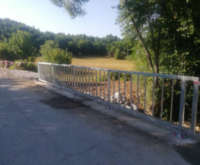 Община Сливен възстанови опасен мост до Стара река   