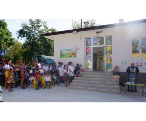 Община „Тунджа“ откри обновената сграда на детската градина в с. Крумово