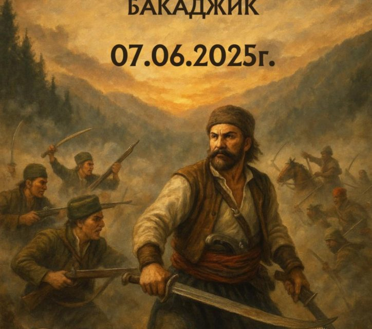На 07 юни 2025 г., в местността Бакаджик, в района на хотелски комплекс „Ямболен“ ще се проведе Първи хайдушки събор „Индже войвода“. За това информарат...