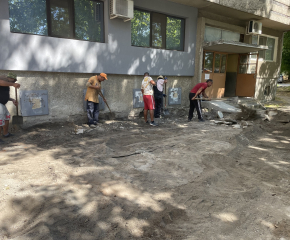 Община Ямбол започна ремонтни дейности в ж.к. „Хале“