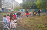 Открит урок по пътна безопасност с деца от ДГ „Пламъче” - Ямбол