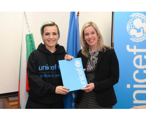 Поли Генова е новият национален посланик на УНИЦЕФ България