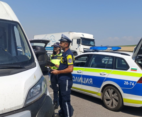 Полицейска акция на АМ "Тракия" край Ямбол установи 14 нарушения