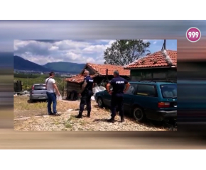 Полиция и жандармерия с операция в Западна вилна зона на Сливен (видео)