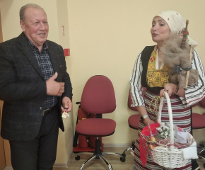 Поздравителен адрес по повод 1 март - Ден самодееца и любителското художествено творчество