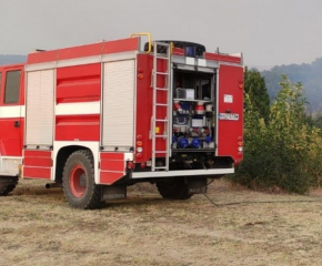 Пожар на сметище в Сливен е погасен, след като е засечен с термокамера 