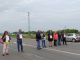 Протест срещу войната по пътищата затвори за кратко международния път към граничен пункт „Лесово“