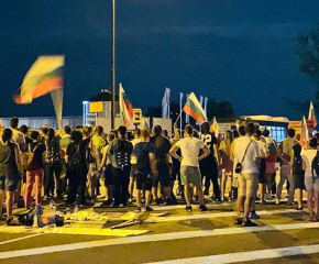 Протестиращи блокираха пътя към магистрала "Тракия" от Стара Загора