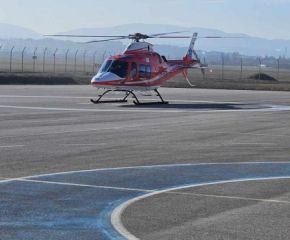 Първият хеликоптер от системата за въздушна помощ HEMS вече е в България