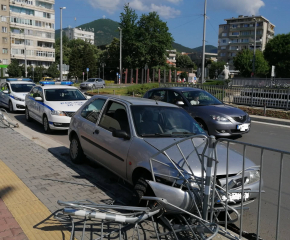 Пътно произшествие без пострадали в Сливен 