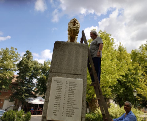 Реставрираха паметника на загиналите във войните боляровци