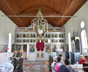 На Рождество Богородично кметът Стефан Радев посети местната църква в Скобелево