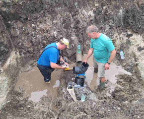 След реконструкция на довеждащия водопровод водоподаването към село Козарево е възстановено