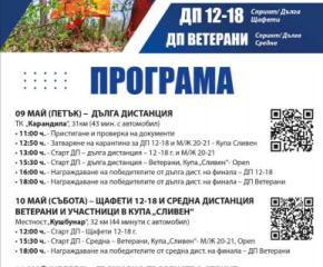 Сливен ще бъде домакин на Държавно първенство по ориентиране от 9 до 11 май