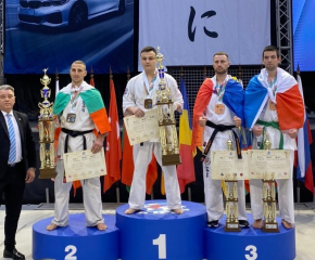 Сребърен медал за ямболски каратист от Европейското първенство по киокушинкай във Варна