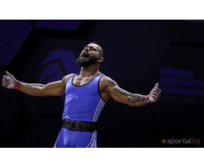Триумф за Сливен-Божидар Андреев стана европейски шампион с два рекорда
