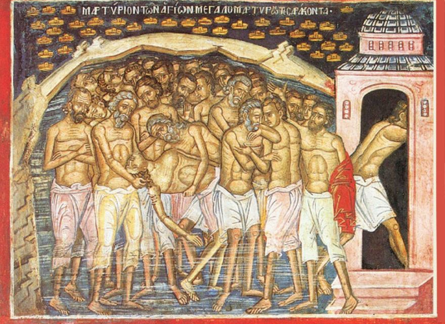 На 9 март църквата отбелязва Свети Четиридесет мъченици. Тя определя този ден като празник на четиридесетте войници от арменския полк в гр. Севастия, които...