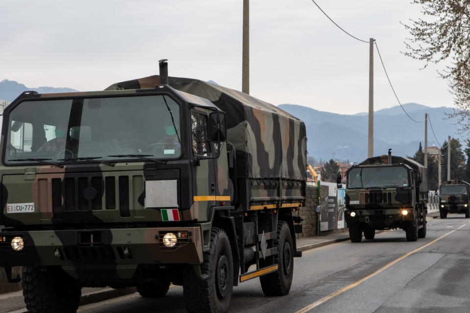 Военнослужещи и военна техника от състава на Въоръжените сили на Турция, която е част от операцията на стабилизиращите сили на НАТО в Косово (KFOR), ще...