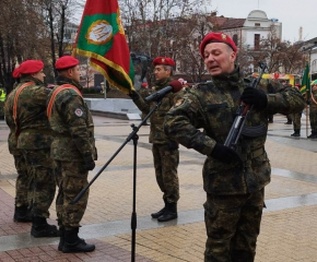 Военнослужещи от 2-ра Тунджанска механизирана бригада полагат клетва