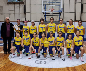 За първи път от 15 години насам: Ямболският баскетболен отбор на момичетата до 12-годишна възраст на финали в Държавното първенство