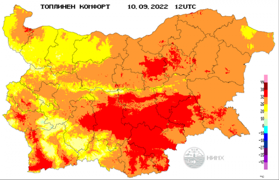 За 10 септември Националният институт по метеорология и хидрология обяви жълт код за опасни метеорологични явления в 7 области в Северна България. Предупреждението...