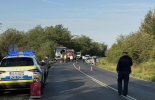 Жертва при катастрофа между лек автомобил и автобус 